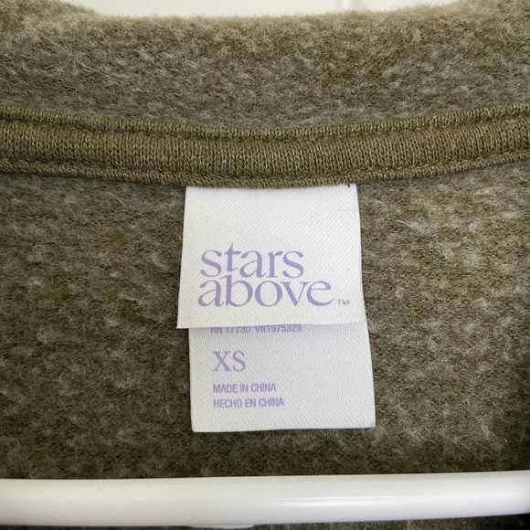 EUC | Stars Above women’s fleece lined hoodie — XS - Picture 3 of 6